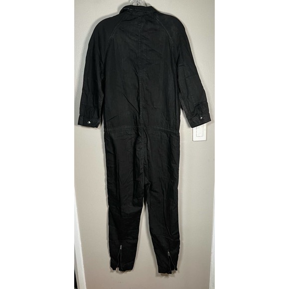 NWT H&M Denim Zip Jumpsuit size 8 - Picture 5 of 12